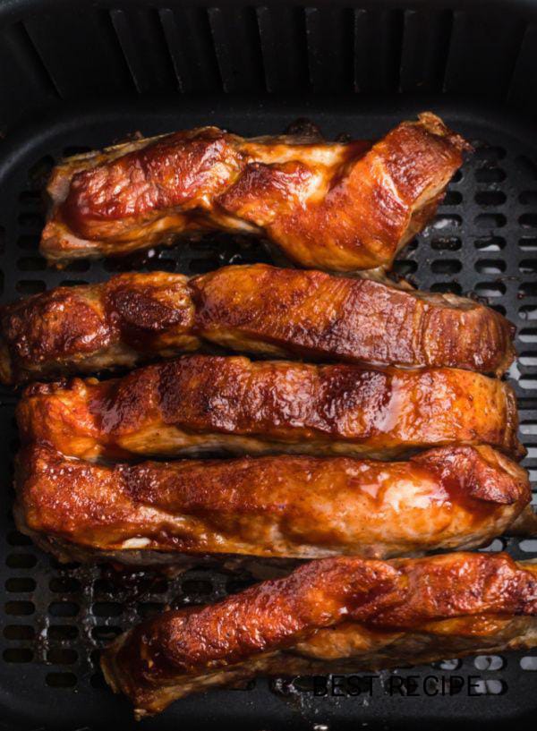 AIR FRYER PORK RIBS . BEST RECIPE