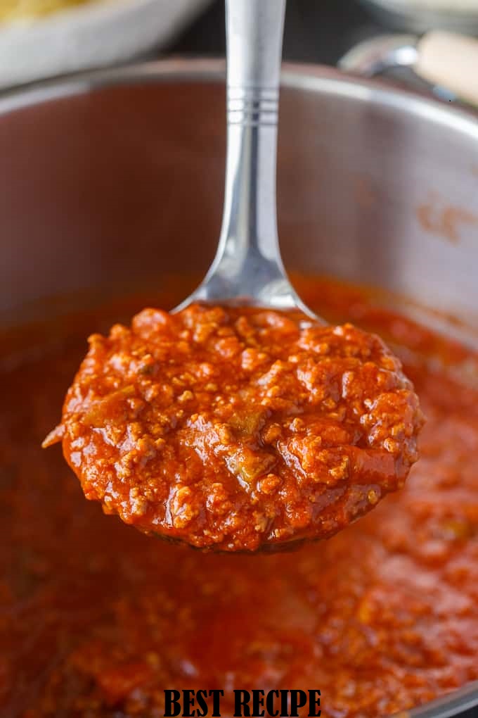 The Best Homemade Italian Spaghetti Sauce Best Recipe 